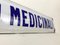 Italian Enamel Metal Sign Medical Warehouse or Magazzino Medicinali, 1940s, Image 4