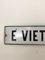 Emailliertes italienisches Metallschild E 'Vietato l'Ingresso oder No Entry, 1930er 4