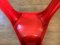 Vintage Red Casalino Stool by Alexander Begge for Casala 6