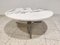 Tavolino da caffè rotondo vintage in marmo, Italia, anni '60, Immagine 4