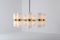 Brass and Opaline Glass Chandelier by Hans-Agne Jakobsson for Hans-Agne Jakobsson AB Markaryd, 1960s, Image 8