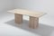 Vintage Travertine Dining Table, 1970s, Image 13