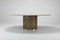 Marble and Brass Dining Table by Jean Charles, 1970s, Image 3