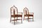 Hollywood Regency Italian Bamboo Floral Dining Chairs, 1960s, Set of 6 13