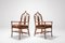 Hollywood Regency Italian Bamboo Floral Dining Chairs, 1960s, Set of 6, Image 11