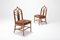 Hollywood Regency Italian Bamboo Floral Dining Chairs, 1960s, Set of 6 16