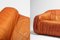 Postmodern Cognac Leather Sofa by De Pas, D'Urbino and Lomazzi, 1970s, Image 5