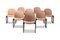 Walnuss Modell 121 Stühle von Tobia & Afra Scarpa für Cassina, 1970er, 8er Set 1