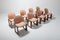 Walnut Model 121 Side Chairs by Tobia & Afra Scarpa for Cassina, 1970s, Set of 8, Image 3