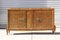 Art Deco French Walnut and Brass Sideboard, 1940s, Image 1