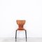 Swedish Teak and Black Metal Side Chair, 1960s, Image 9