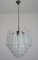 Vintage Italian Murano Glass Chandelier with 41 Glass Petals, 1980, Immagine 1