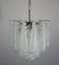 Vintage Italian Murano Glass Chandelier with 41 Glass Petals, 1980, Immagine 4