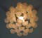 Vintage Italian Murano Glass Chandelier with 41 Glass Petals, 1980, Immagine 12
