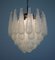Vintage Italian Murano Glass Chandelier with 41 Glass Petals, 1980, Immagine 2