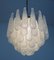 Vintage Italian Murano Glass Chandelier with 41 Glass Petals, 1980, Immagine 3