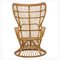 Rattan Wicker Armchair by Lio Carminati & Gio Ponti for Anoni, 1955 1