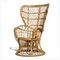 Rattan Wicker Armchair by Lio Carminati & Gio Ponti for Anoni, 1955, Imagen 3