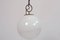 Italian Glass Ball Pendant Lamp from Leucos, 1960s, Image 2