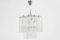 Lámpara colgante modelo Tronchi de tubo de vidrio de Venini, años 60, Imagen 1