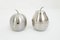 Apple and Pear Sugar Bowls in the Style of Ettore Sottsass for Rinnovel, 1960s, Set of 2 1