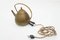 Brass Collector Kettle and Tray by Peter Behrens for Therma, 1904, Set of 2 2
