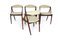 Teak Model 31 Dining Chairs by Kai Kristiansen for Schou Andersen, 1960s, Set of 4, Image 2