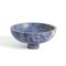 Blue Marble Fruit Stand by Karen Chekerdjian, Made In Italy 1