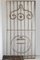 Large Antique Wrought Iron Door Grilles, Set of 2, Image 2