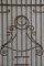 Large Antique Wrought Iron Door Grilles, Set of 2, Image 7