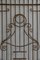 Rejas de puerta antiguas grandes de hierro forjado. Juego de 2, Imagen 7