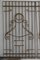 Rejas de puerta antiguas grandes de hierro forjado. Juego de 2, Imagen 2