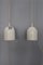 White Ceiling Lamps, 1970s, Set of 2 7