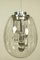 Lampada a forma di uovo in vetro a bolle di Doria Leuchten, anni '60, Immagine 8