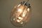 Lampe à Suspension Egg en Verre Bullé de Doria Leuchten, 1960s 4