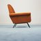 Vintage Velvet Lounge Chairs by Marco Zanuso, 1960s, Set of 2, Image 8