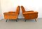 Vintage Velvet Lounge Chairs by Marco Zanuso, 1960s, Set of 2, Image 16