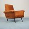 Vintage Velvet Lounge Chairs by Marco Zanuso, 1960s, Set of 2, Immagine 1