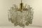 Vintage Glass Tube Chandelier from Doria Leuchten, 1960s 8