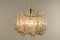 Vintage Glass Tube Chandelier from Doria Leuchten, 1960s 3