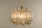 Vintage Glass Tube Chandelier from Doria Leuchten, 1960s, Image 3