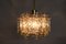 Vintage Glass Tube Chandelier from Doria Leuchten, 1960s, Image 4