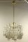 Vintage Glass Tube Chandelier from Doria Leuchten, 1960s, Image 1