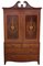 19th Century Marquetry Linen Press by Edwards and Roberts, Image 8