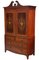 19th Century Marquetry Linen Press by Edwards and Roberts 1