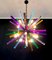 Vintage Crystal Prism Sputnik Chandelier, 1980s, Immagine 11