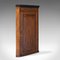 Antique Georgian English Oak and Mahogany Corner Cabinet, 1800s, Image 1