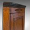 Antique Georgian English Oak and Mahogany Corner Cabinet, 1800s 10