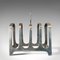 Small Vintage English Silver Toast Rack from Walker & Hall, 1947 2