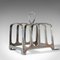 Small Vintage English Silver Toast Rack from Walker & Hall, 1947 1